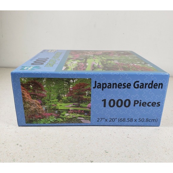 Japanese Garden 1000 Piece Jigsaw Puzzle By Puzzle Mate Puzzle Series New Sealed - Picture 4 of 7